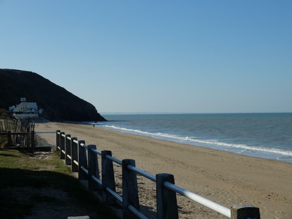 Baie Mt St Michel , Jullouville , Villa Caprice Rdc , 50 M Mer ,7 Pers , Pres Plage Dday エクステリア 写真